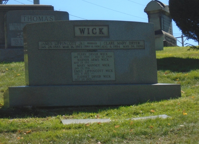 James L Wick Jr grave